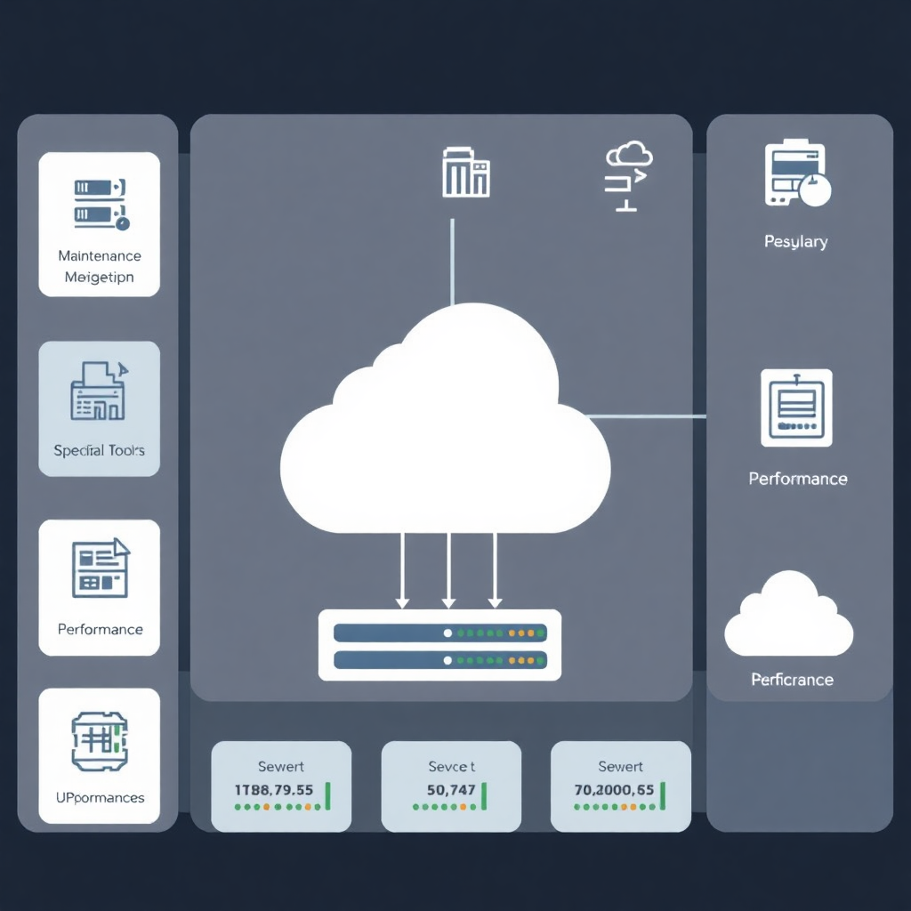 Flugsvamp darknet system showing server optimization, tools, and performance indicators